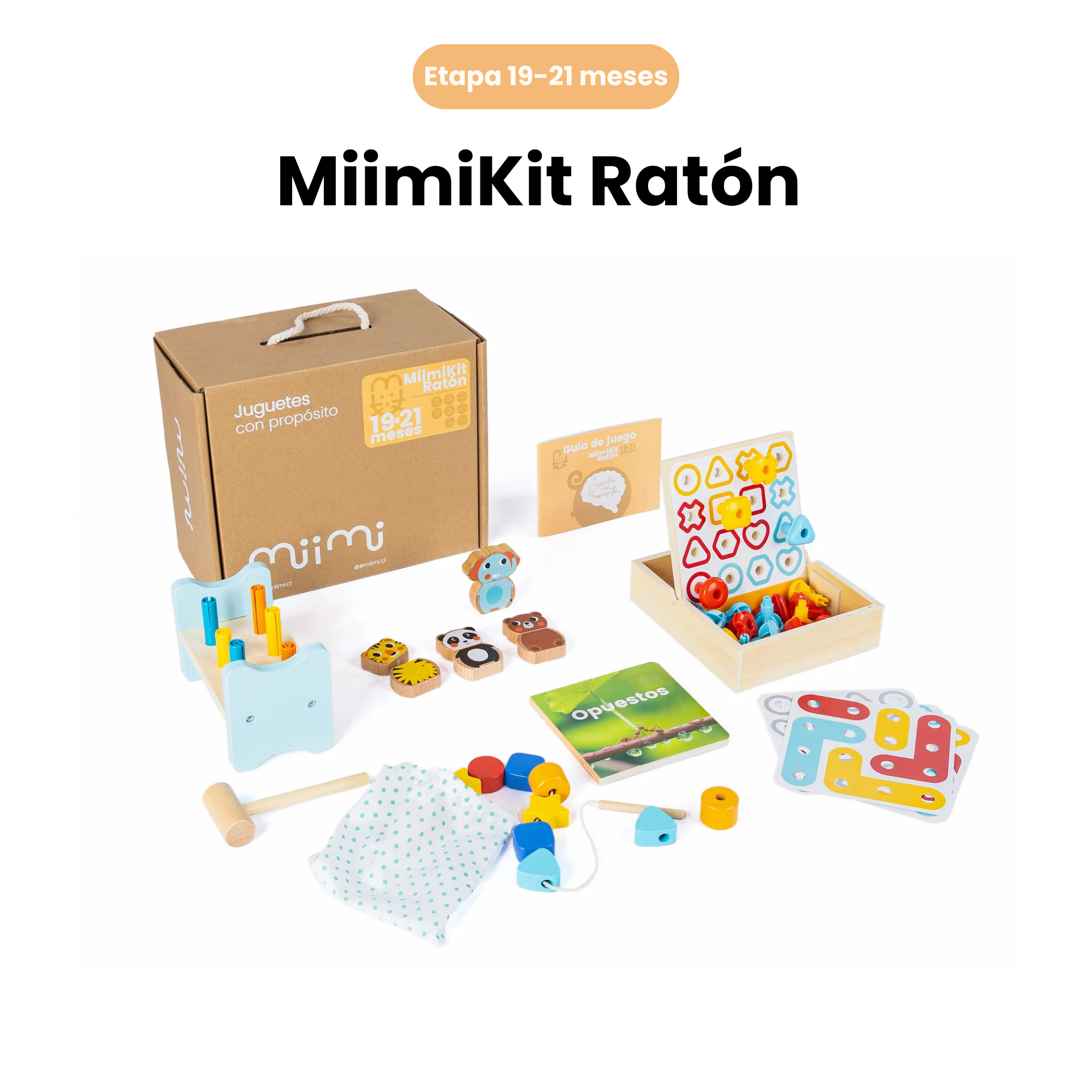 Pack Estante Montessori + MiimiKit a elección