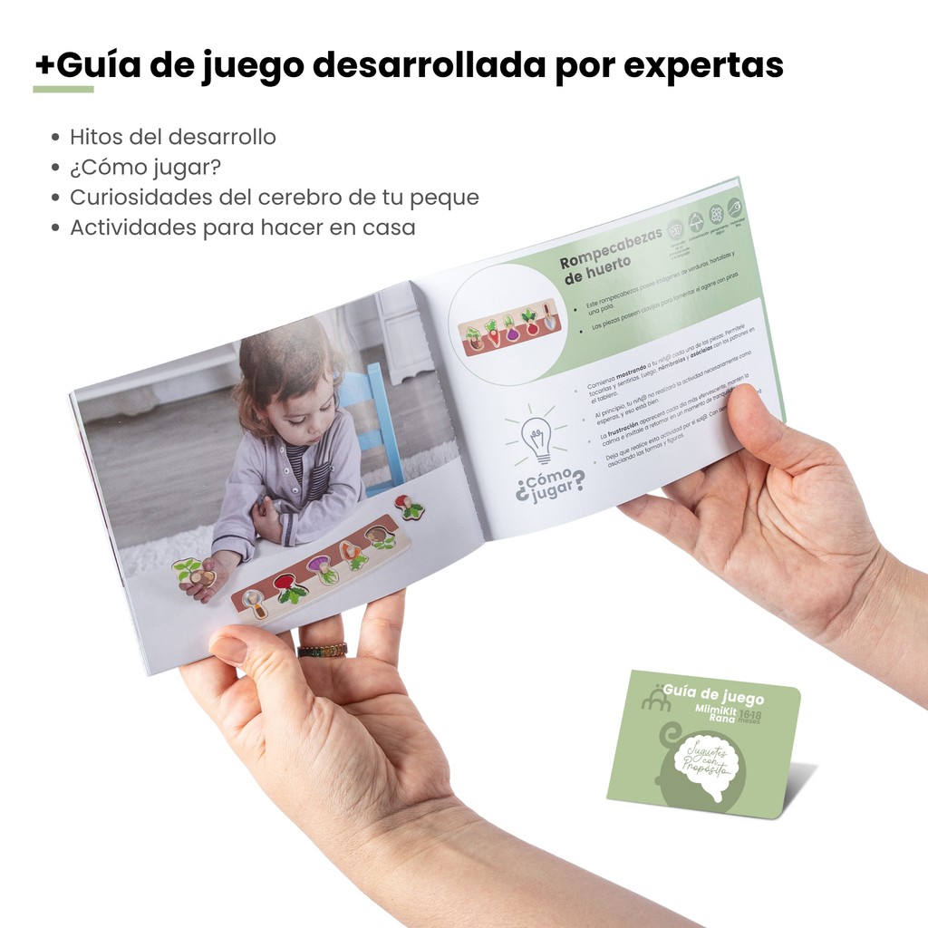 MiimiKit Rana | Kit de estimulación 16-18 meses