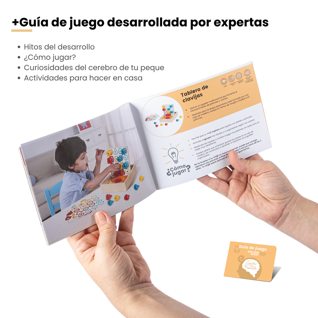 MiimiKit Ratón | Kit de estimulación 19-21 meses