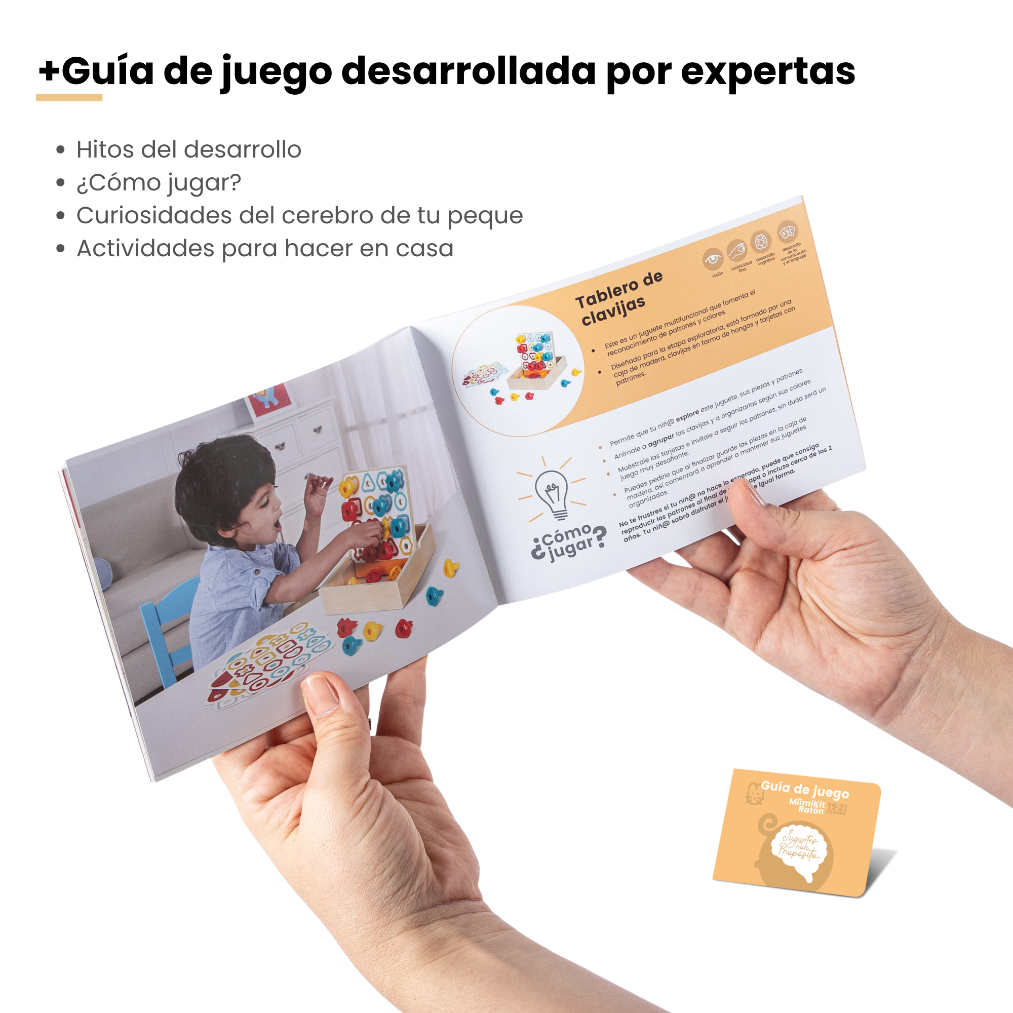 MiimiKit Ratón | Kit de estimulación 19-21 meses