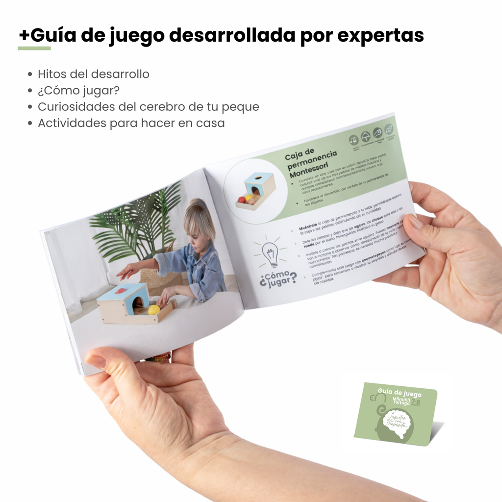 MiimiKit Tortuga | Kit de estimulación 7-8 meses