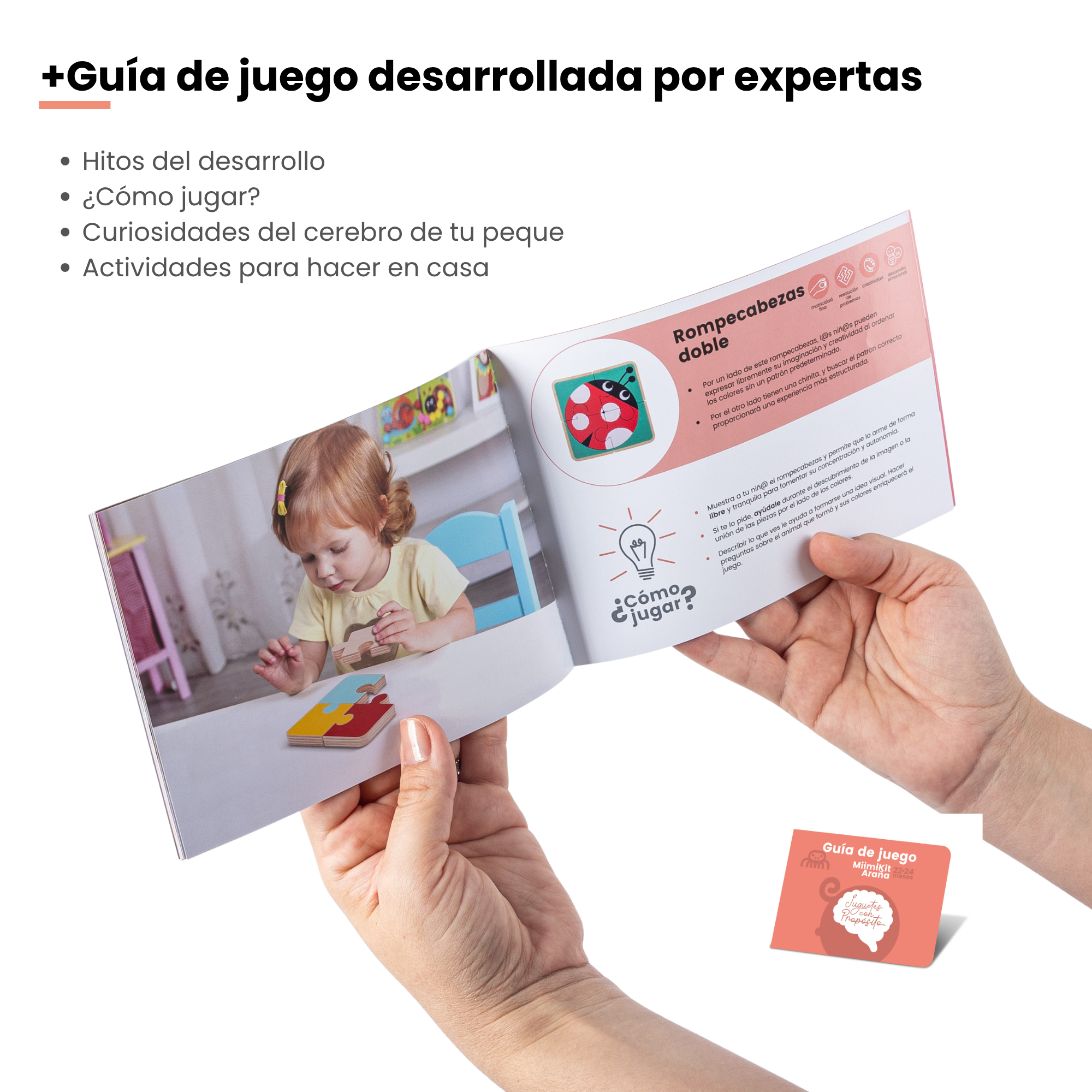 MiimiKit Araña | Kit de estimulación 22-24 meses