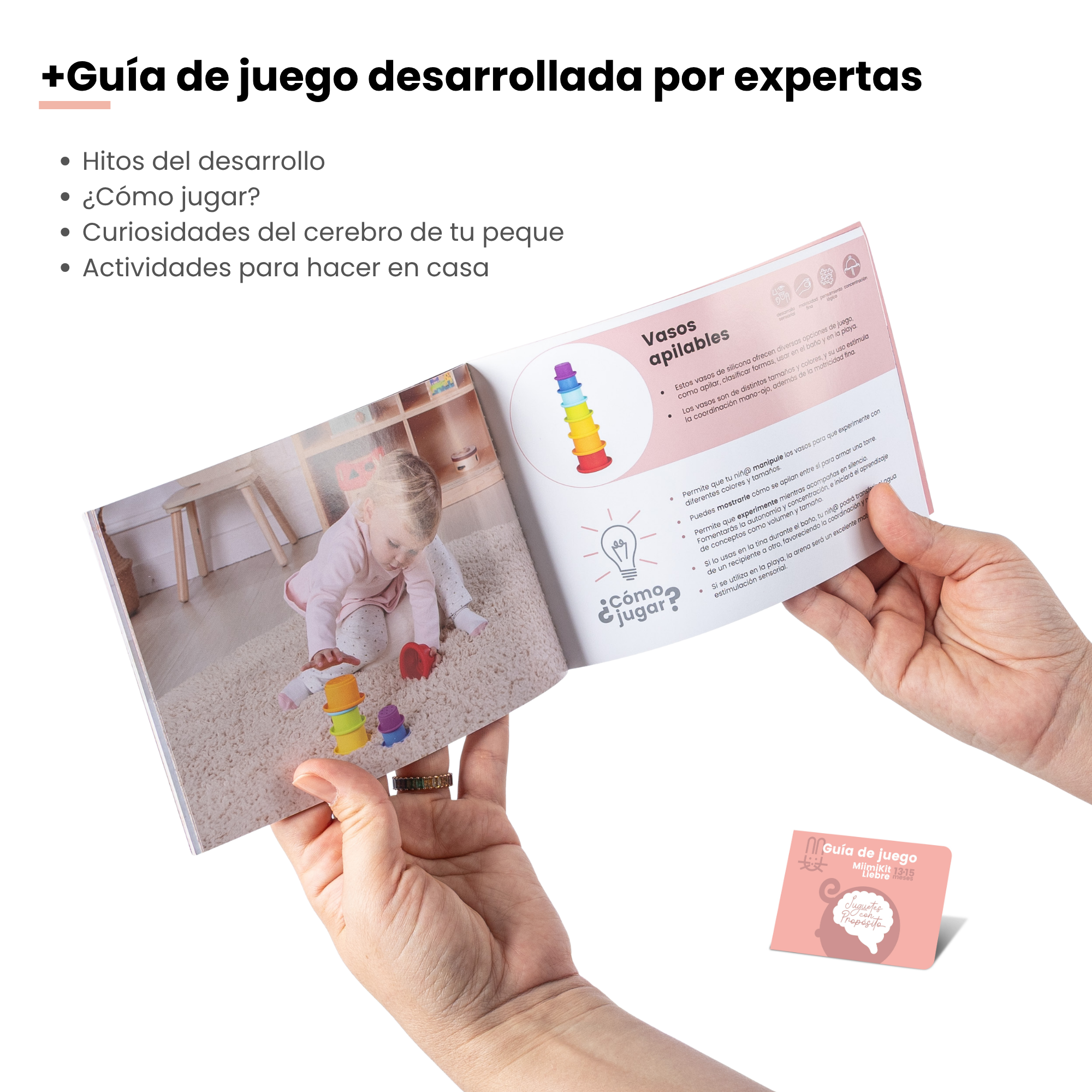 MiimiKit Liebre | Kit de estimulación 13-15 meses