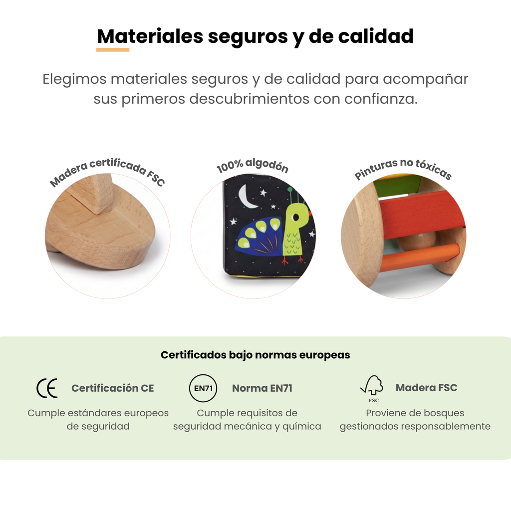 MiimiKit Oruga | Kit de estimulación 3-4 meses