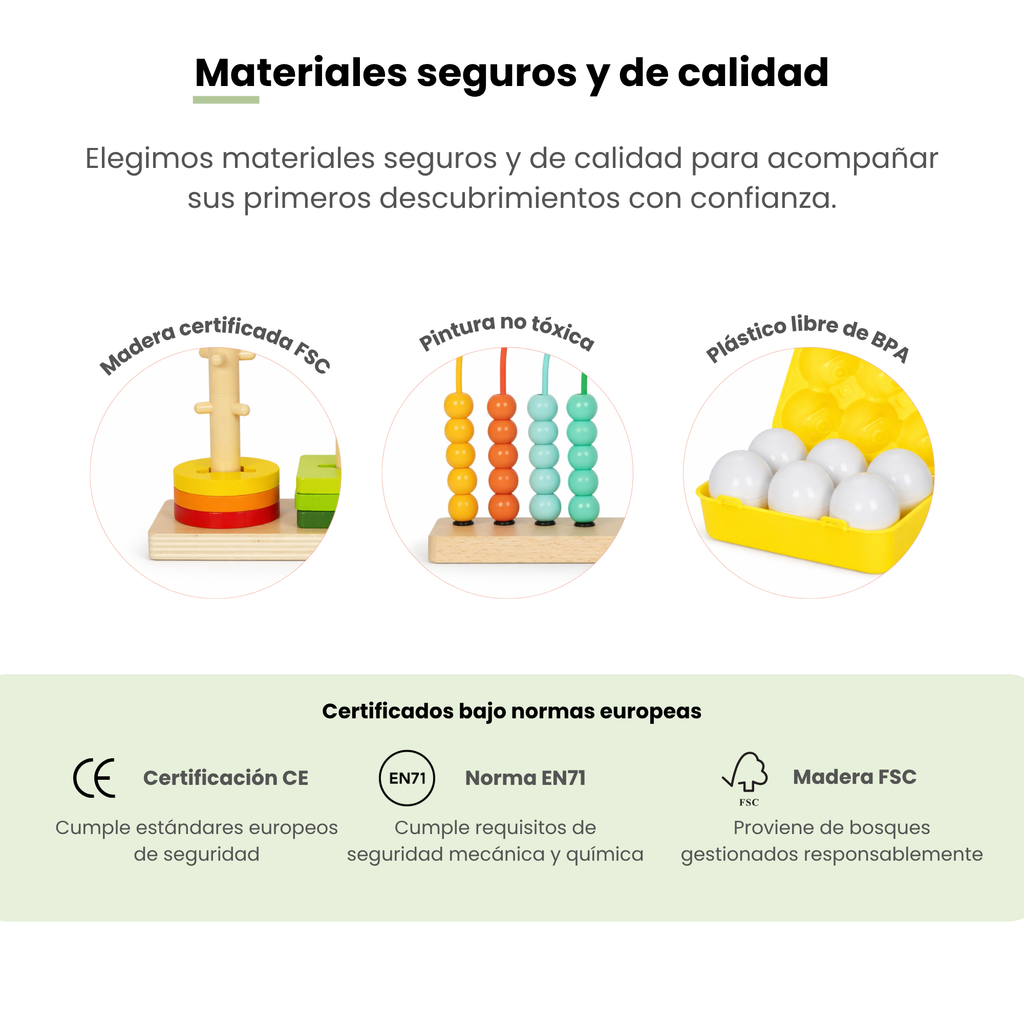 MiimiKit Loro | Kit de estimulación 25-30 meses