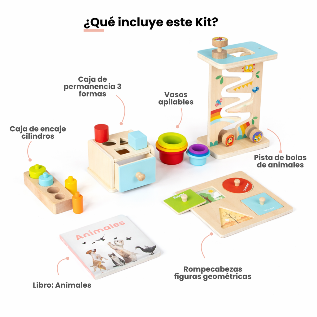 MiimiKit Liebre | Kit de estimulación 13-15 meses