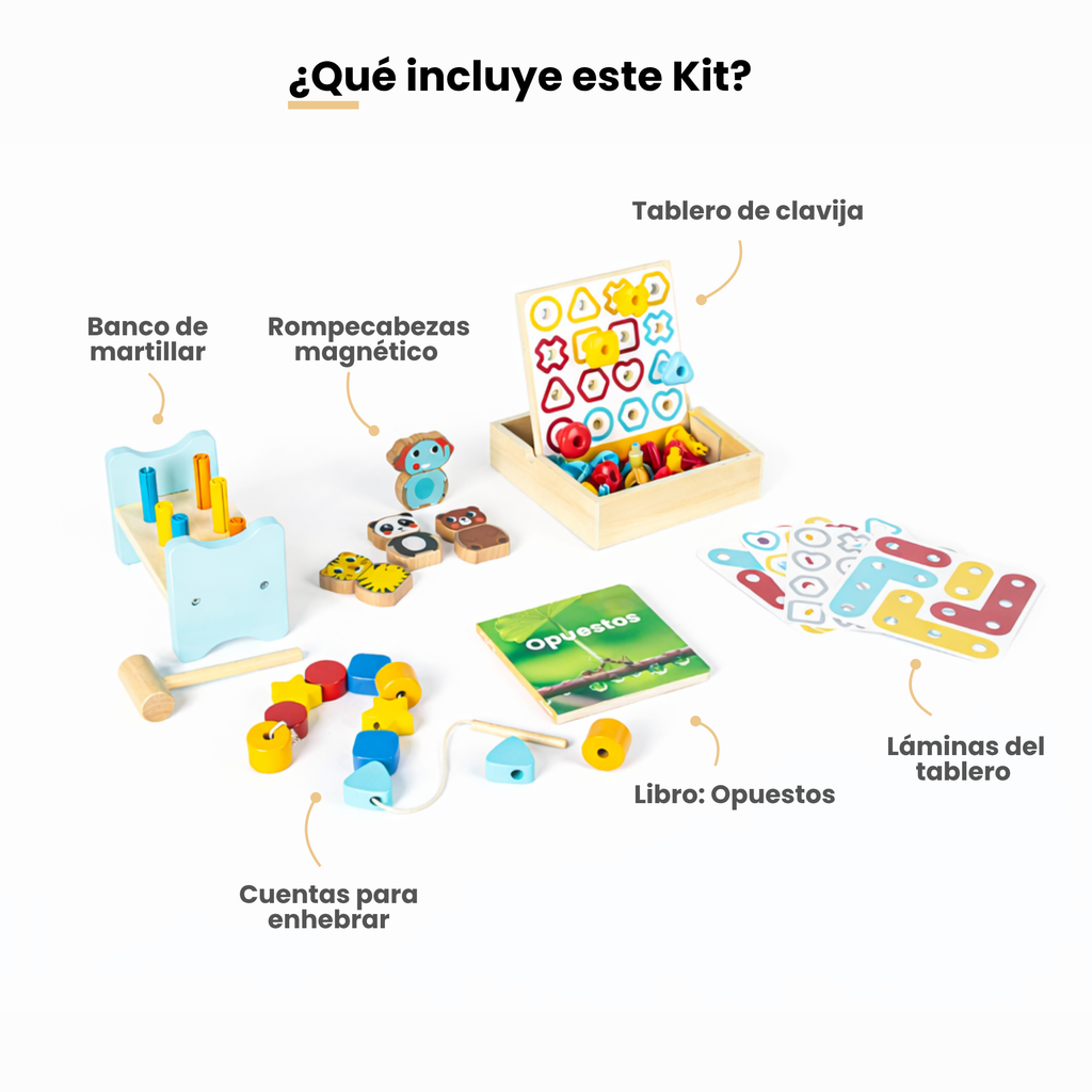MiimiKit Ratón | Kit de estimulación 19-21 meses