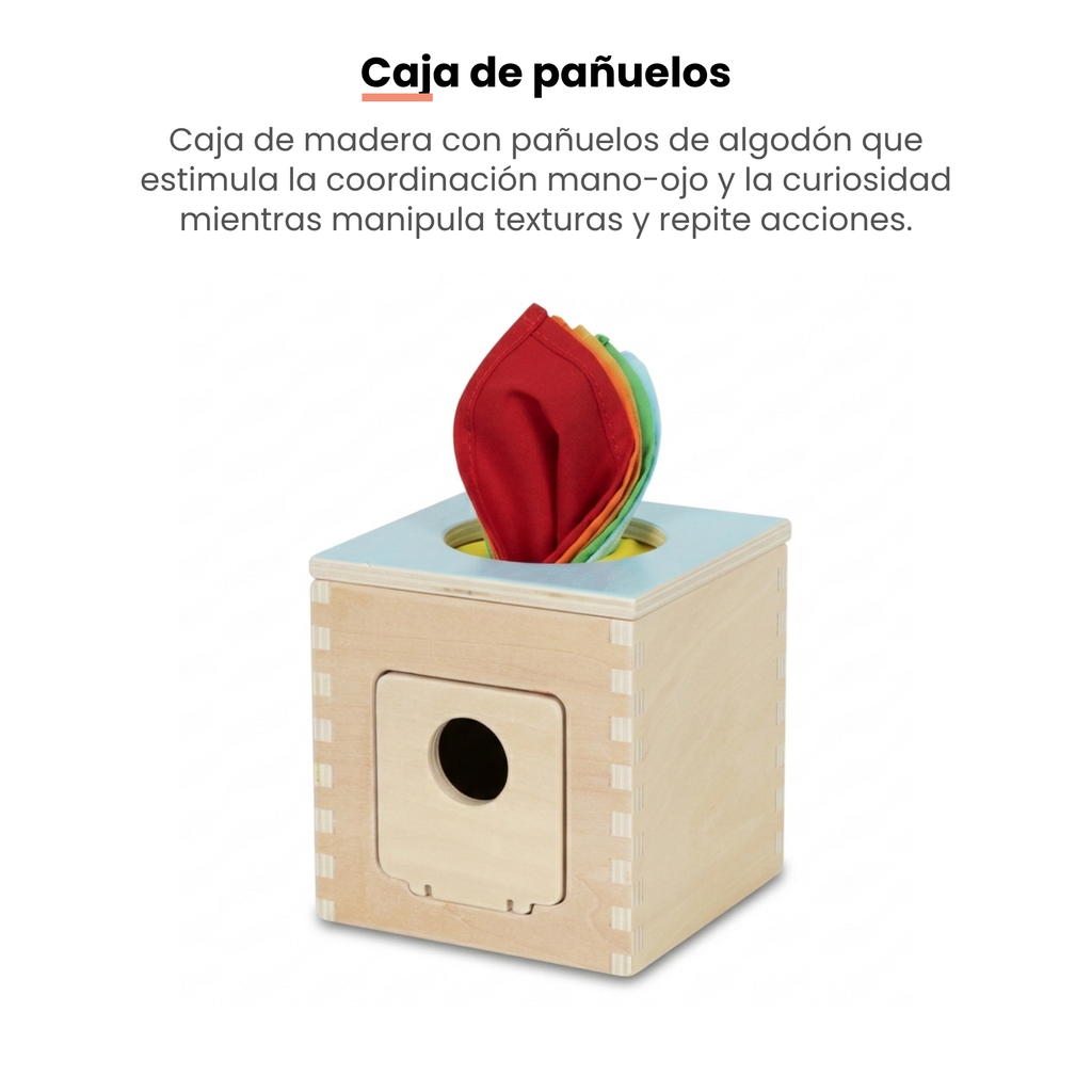 MiimiKit Cangrejo | Kit de estimulación 5-6 meses