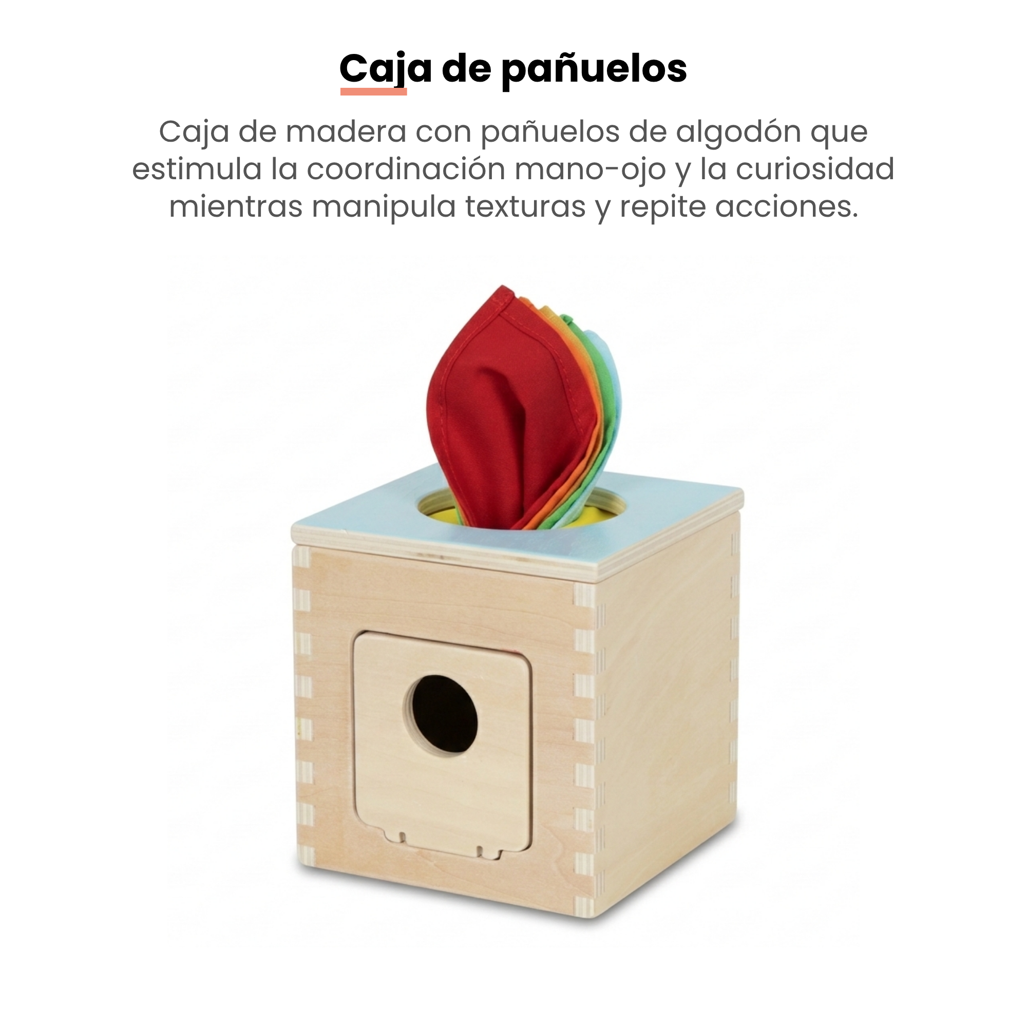 MiimiKit Cangrejo | Kit de estimulación 5-6 meses