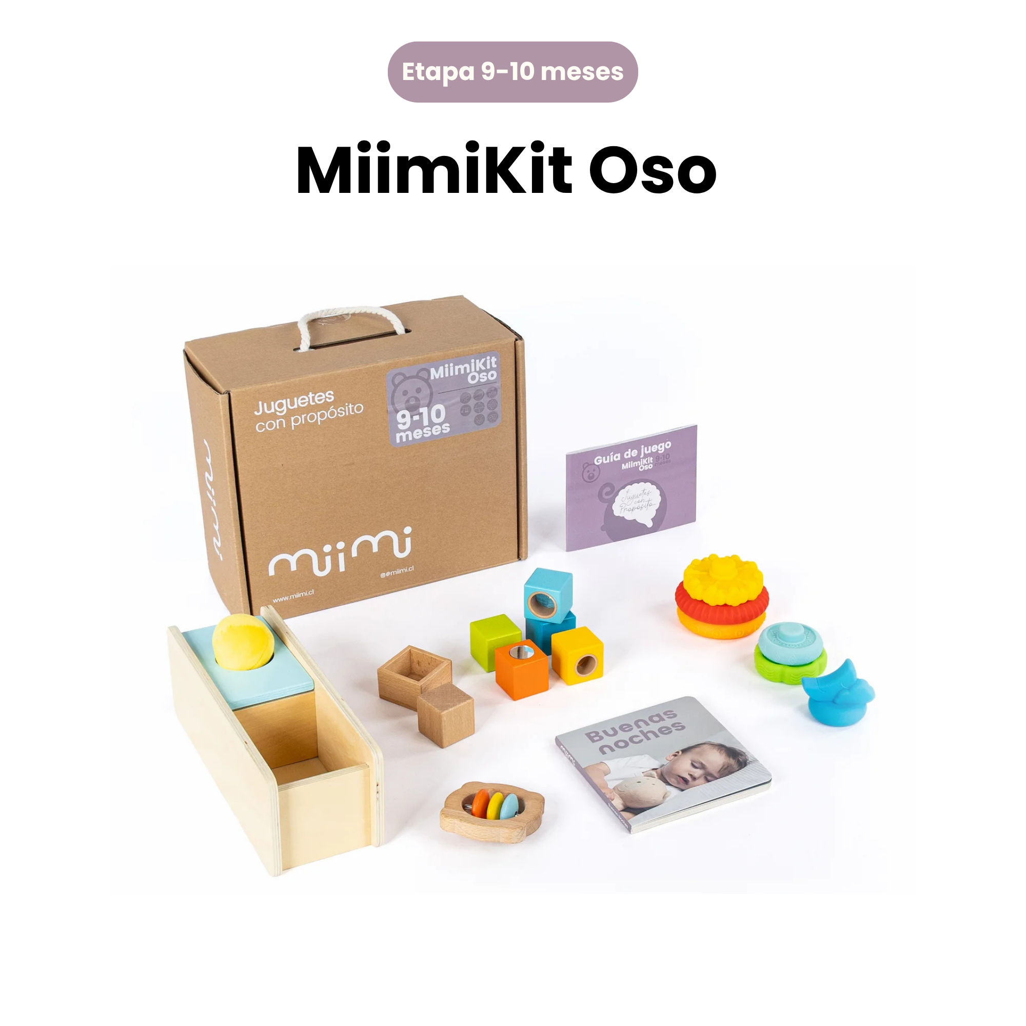 Pack Estante Montessori + MiimiKit a elección