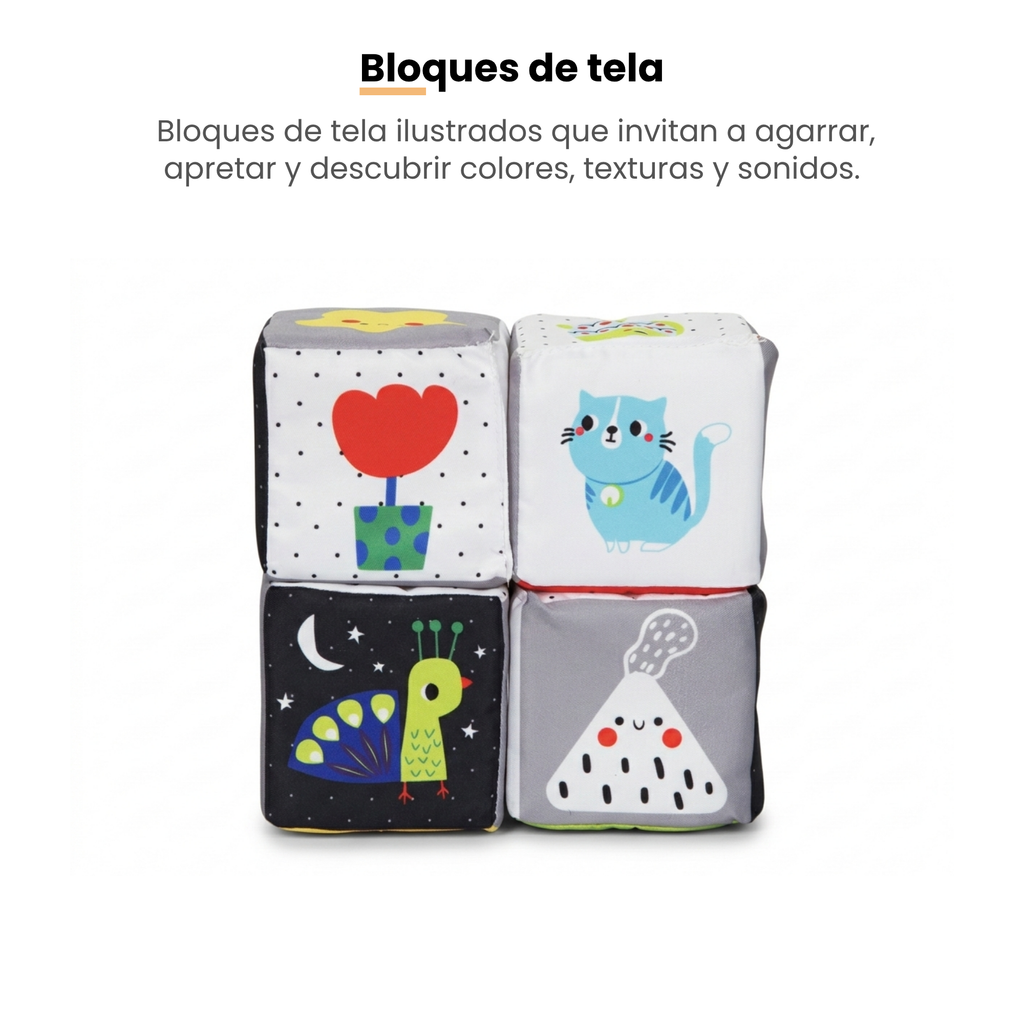 MiimiKit Oruga | Kit de estimulación 3-4 meses