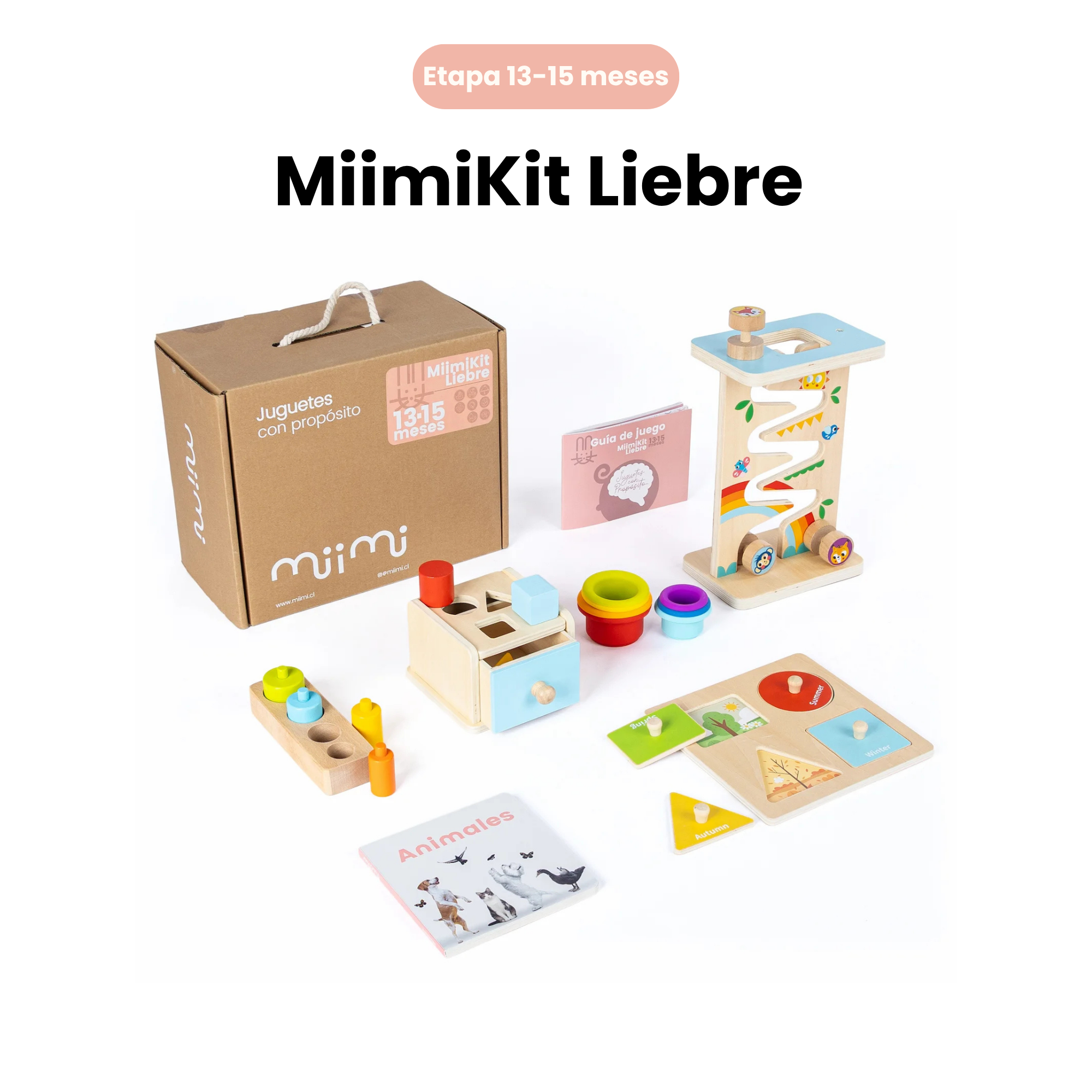 Pack Estante Montessori + MiimiKit a elección