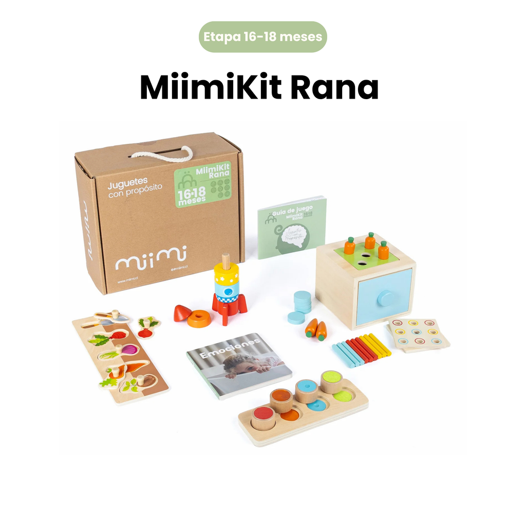 Pack Estante Montessori + MiimiKit a elección