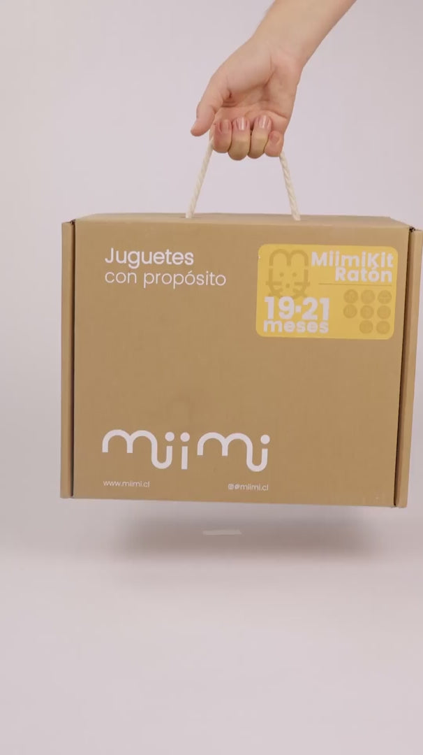 MiimiKit Ratón | Kit de estimulación 19-21 meses