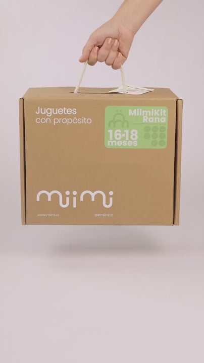 MiimiKit Rana | Kit de estimulación 16-18 meses