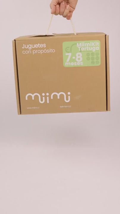 MiimiKit Tortuga | Kit de estimulación 7-8 meses