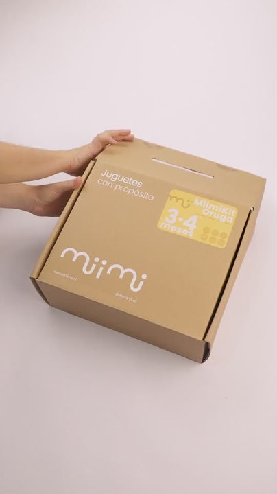 MiimiKit Oruga | Kit de estimulación 3-4 meses