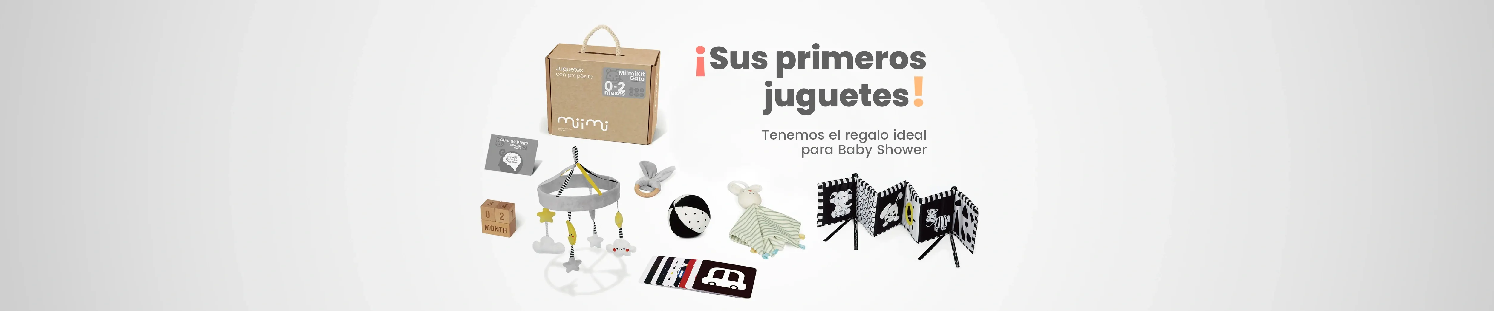 El juguete adecuado para Babyshowers